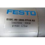 80 mm x 1800 mm Festo DSBC-80-1800-PPVA-N3